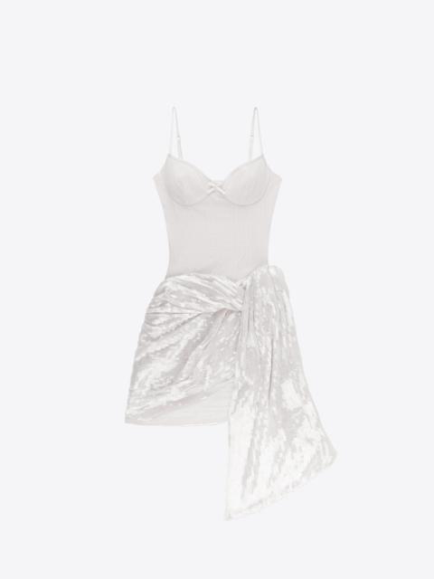 AREA BALLERINA SEQUIN TANK DRESS