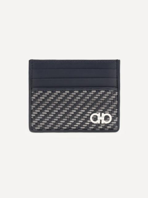 FERRAGAMO Lattice motif Card holder