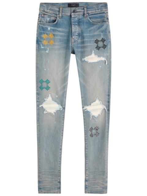 Amiri MA Quad MX1 Distressed Skinny Jeans