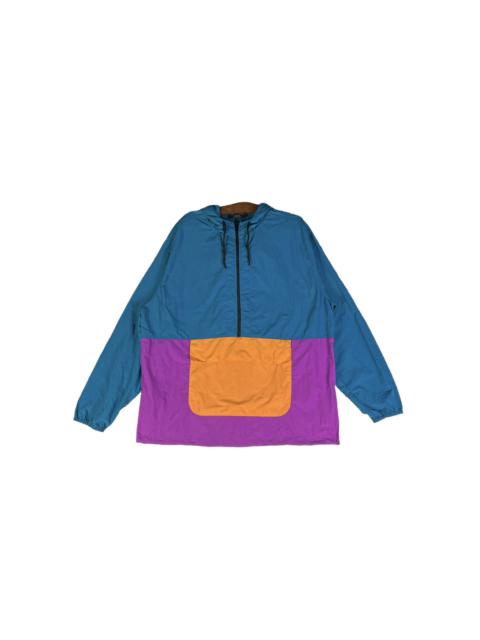 Other Designers Japanese Brand - WINDBREAKER HALF ZIP ANORAK COLOURS BLOCK