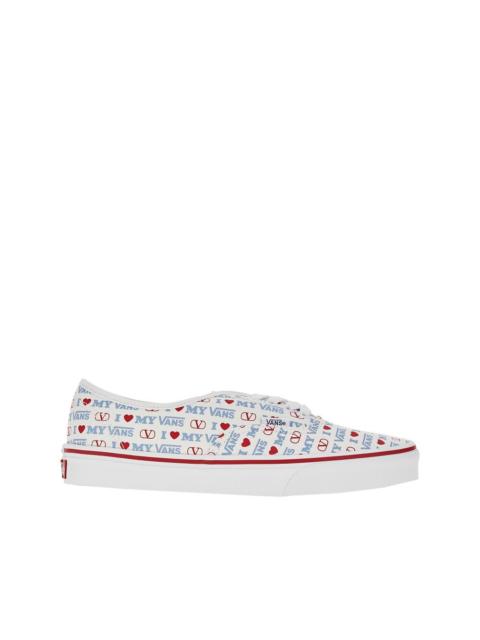 Valentino VALENTINO GARAVANI E VANS AUTHENTIC SNEAKERS