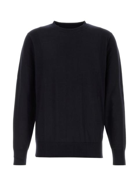 Givenchy Givenchy Men Midnight Blue Cotton Blend Sweater