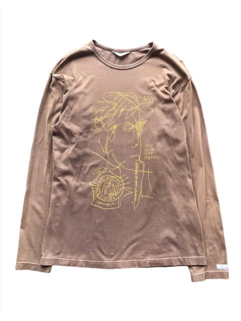Other Designers Vintage - Long Sleeve Jean Michel Basquiat