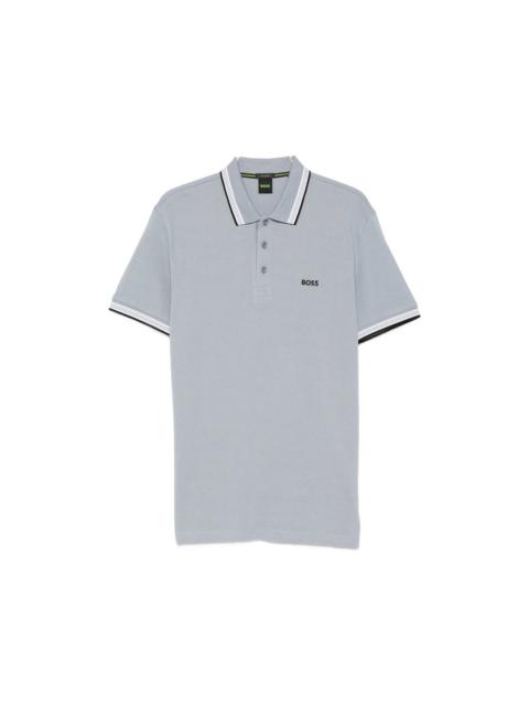 BOSS Boss Grey Polo Shirts Men