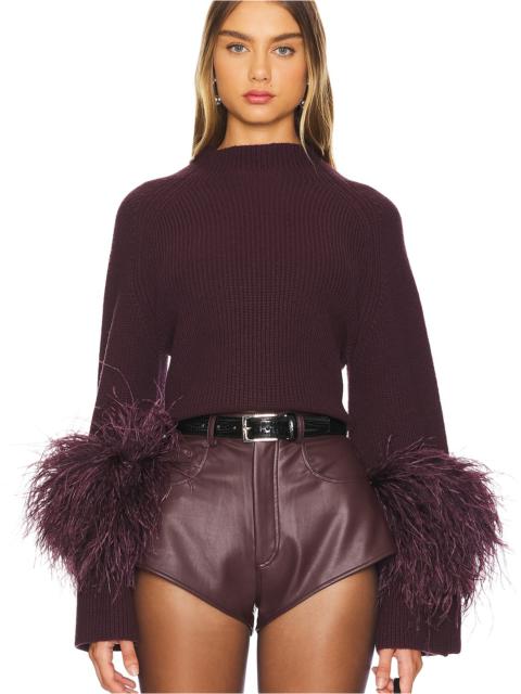 LAPOINTE Mock Neck Sweater