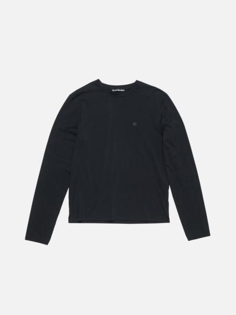 Acne Studios Long sleeve t-shirt - regular fit - Black