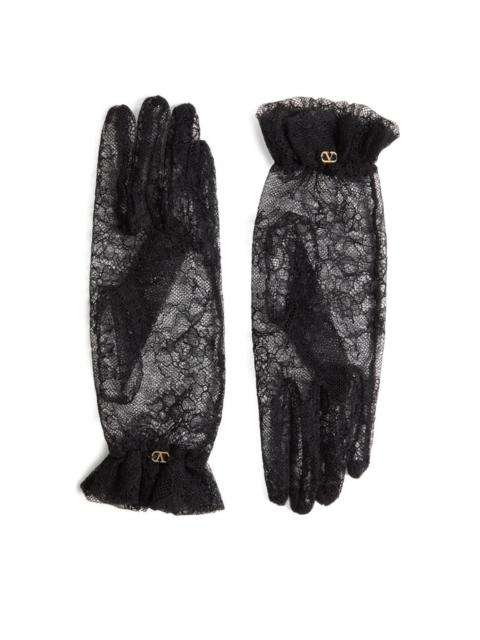 Valentino Vlogo lace gloves
