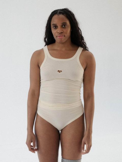 BASERANGE Cord Tank - Fine Organic Cotton Rib