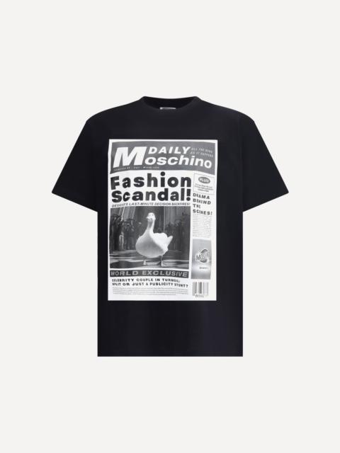 Moschino T-shirt whit maxi print