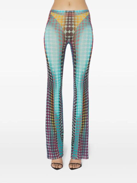Jean Paul Gaultier Jean Paul Gaultier Women "Re-Edition : Flare Trousers" Trousers