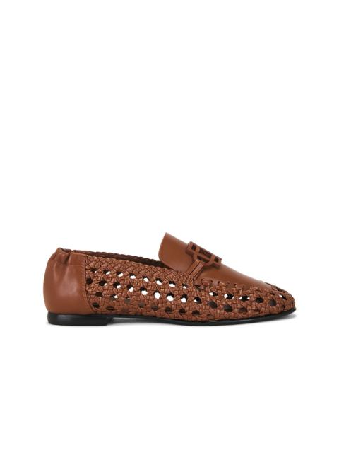 SIMKHAI Dion Woven Leather Loafer