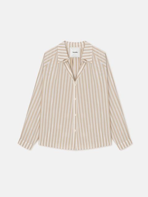 Nanushka Striped Linen Shirt