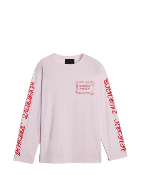 Simone Rocha Simone Rocha Pillowcase Logo-print Long-sleeved T-shirt