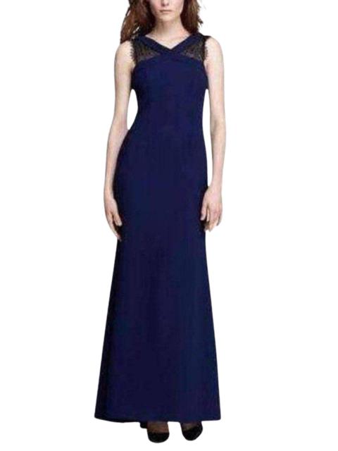 Other Designers BCBGMAXAZRIA - Evans Lace Insert Evening Dress