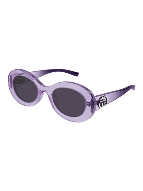 GUCCI Gucci Violet Oval Ladies Sunglasses GG2026S 003 51