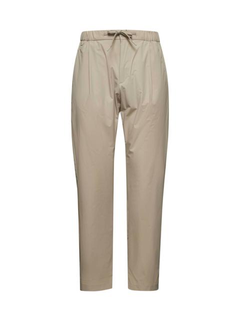 Herno Men Beige Maestro Nylon Trousers