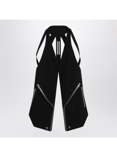 Rick Owens Rick Owens Black Temple Waistcoat Men