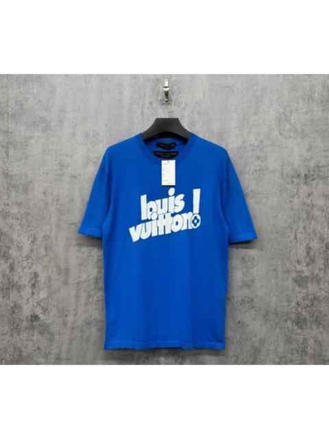 Louis Vuitton Louis Vuitton Jacquard Logo Knitted Short-Sleeved Top