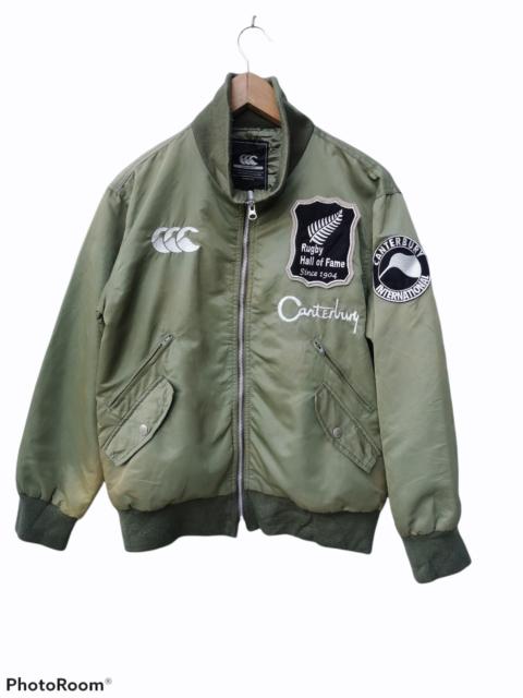 Other Designers Canterbury Of New Zealand - Canterbury of New Zealand Sun Faded Flight Bomber Jacket