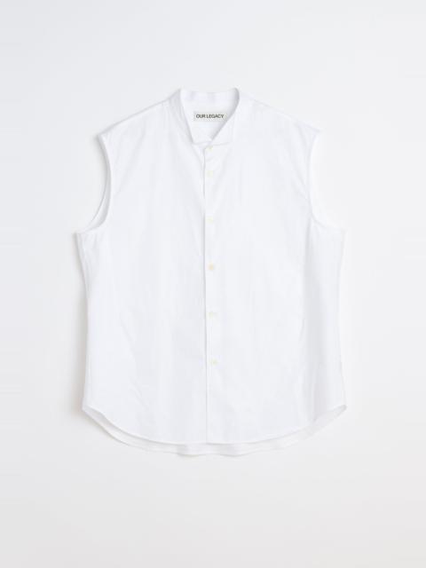 Our Legacy Wing Shirt Sleeveless Winter Bouquet Super Poplin