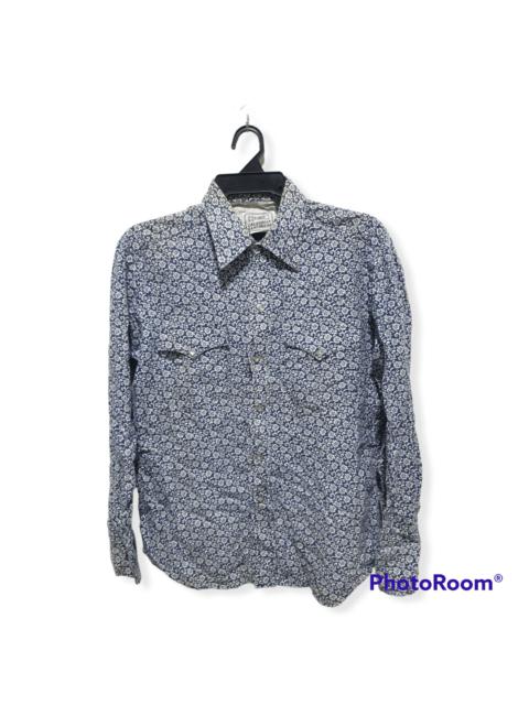 Other Designers Vintage - Rockmount rachwear Flower western shirt