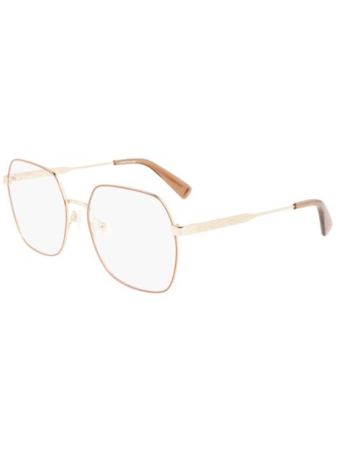 Longchamp Longchamp Demo Geometric Ladies Eyeglasses LO2148 727 55