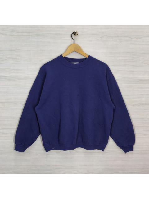Other Designers Hanes × Vintage - 90s Hanes Blank Crewneck Sweatshirt Plain