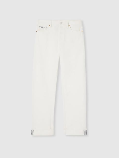 Cotton selvedge denim pant