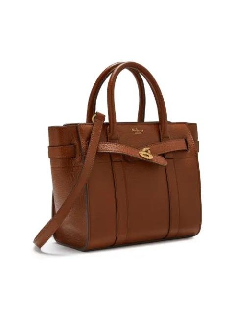 Mulberry Mini Zipped Bayswater Leather Satchel