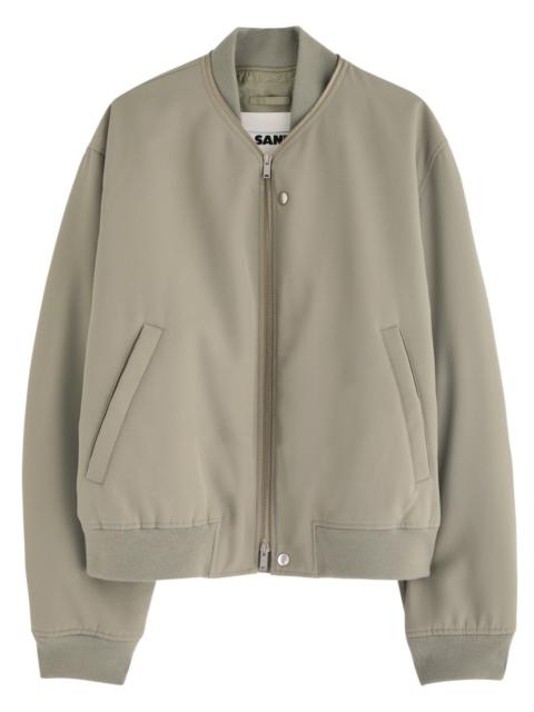 Jil Sander Padded Wool Bomber Jacket