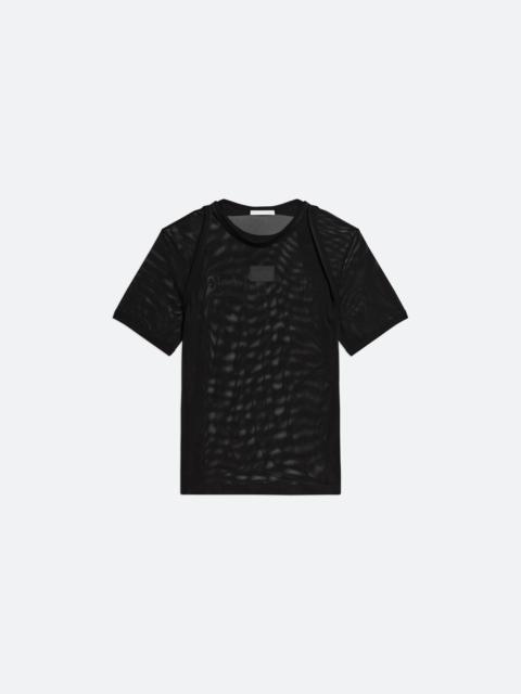 Helmut Lang MESH LOGO TEE
