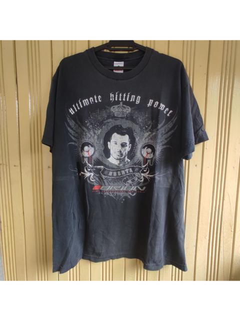 Other Designers American Apparel - Ultimate Hitting Power TRASHED T-Shirt