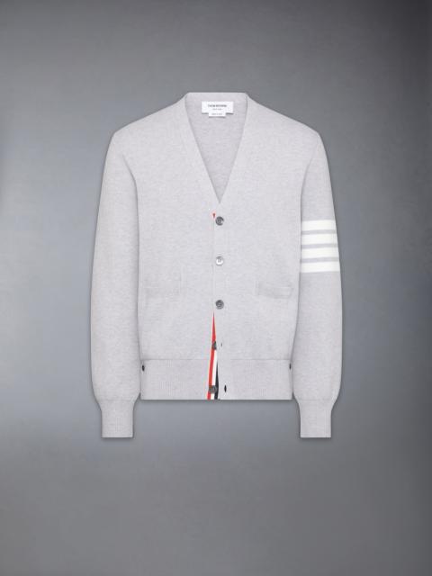 Thom Browne COTTON CREPE 4-BAR MILANO STITCH CARDIGAN