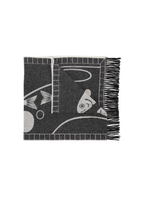 HENRIK VIBSKOV CATCH MATCH SCARF - CATCH MATCH BLACK
