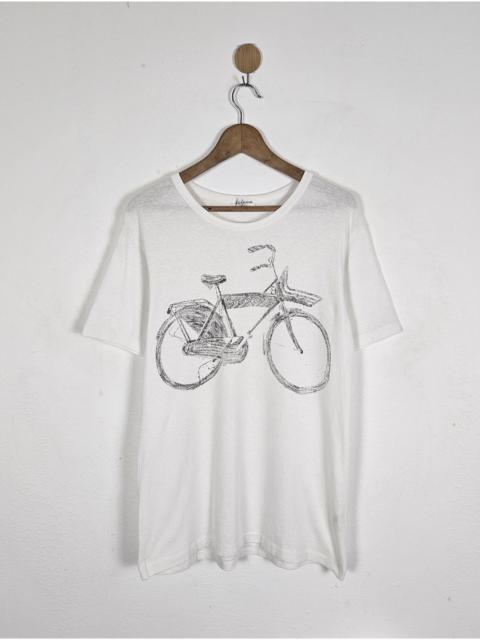 Yohji Yamamoto Yohji Yamamoto Pour Homme Bicycle Sketch tee shirt