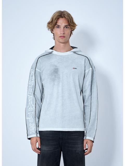 Diesel Diesel Men T-Riven-Ls Hoodie