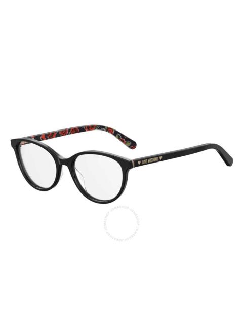 Moschino Moschino Demo Cat Eye Ladies Eyeglasses MOL525 00T7 52