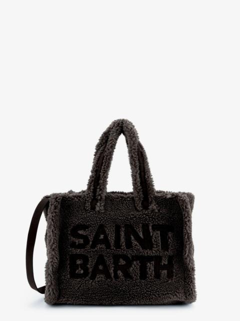 Other Designers Mc2 Saint Barth Colette Teddy Crossbody Bag With Logo On The Front