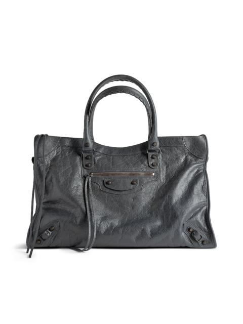BALENCIAGA Le City Large Bag in Volcanic Rock