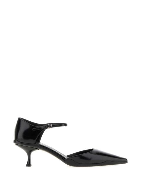 Prada Prada Women Black Leather Pumps