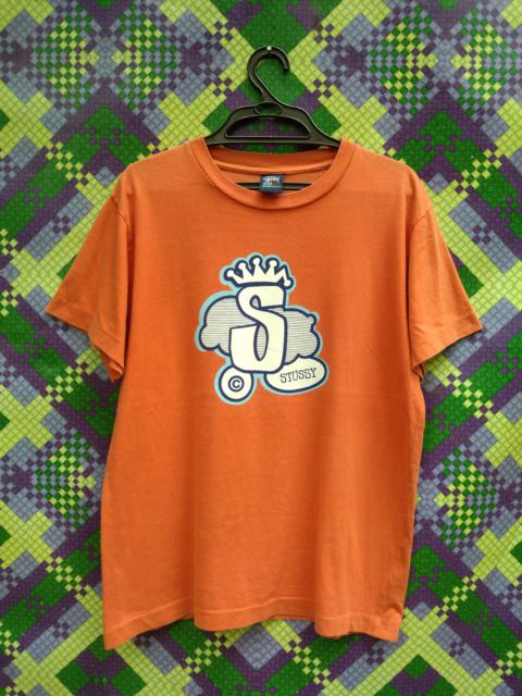 Other Designers Vintage - VINTAGE STUSSY CROWN T-SHIRT