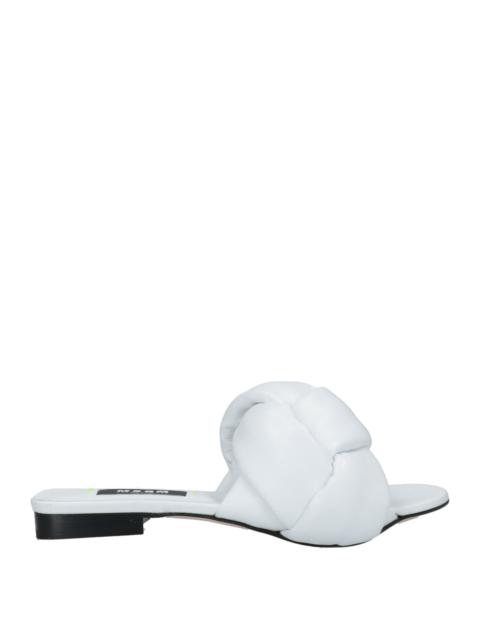 MSGM White Women's Sandals