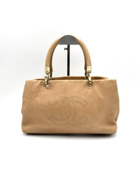 CHANEL Chanel No. 8 Beige Timeless Tote Bag