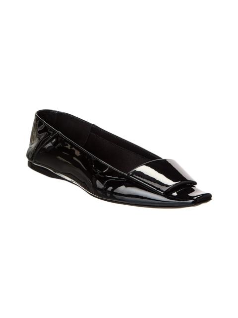 SAINT LAURENT Saint Laurent Poppy Patent Ballerina Flat