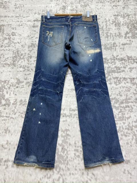 PPFM Vintage PPFM Bootcut Flared Paint Splatter Distressed Japan