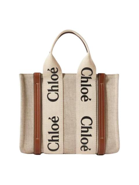 Chloé Woody leather tote