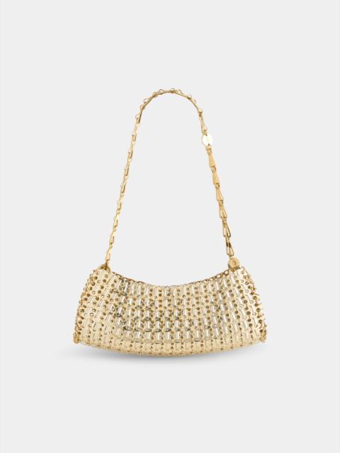rabanne 1969 CLUTCH GOLD METAL BAG