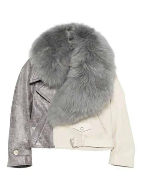Marni Marni Women Jacket With Fur Collar
