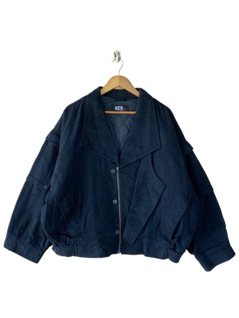 Other Designers Vintage - 🔥SALE🔥NEO BLOOD TOKYO VINTAGE WOOL BOMBER JACKET