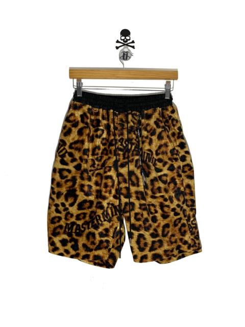 mastermind JAPAN Mastermind Japan Velvet Leopard Print Shorts